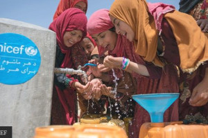 یونیسف بر تامین آب آشامیدنی در مناطق دوردست افغانستان تأکید کرد