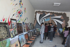 نمایشگاه سالانه انستیتیوت هنرهای زیبا و صنایع دستی در کابل برگزار شد+تصویر