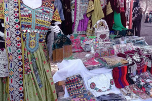 نمایشگاه صنایع دستی زنان در بغلان برگزار شد