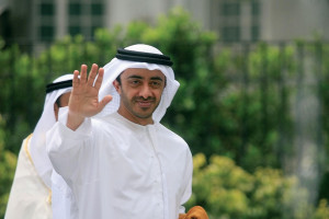 دیدار رئیس جمهورغنی با وزیر امور خارجۀ امارات متحدۀ عربی