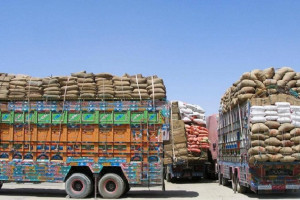 نخستین محموله گندم کمکی هند به افغانستان وارد جلال‌آباد شد