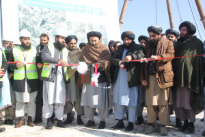 پروژه آب آشامیدنی بند قرغه افتتاح شد