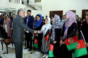 پس از کسب مدال نقره؛ دختران افغان در تلاش خدمت به افغانستان هستند