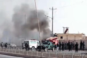 حمله درفرماندهی پولیس شهر لشکرگاه نزدیک به 40 قربانی گرفت