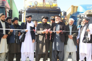 ارسال بزرگترین محموله صادراتی افغانستان به اروپا