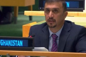 نماینده افغانستان در سازمان ملل علیه روسیه رأی می‌دهد