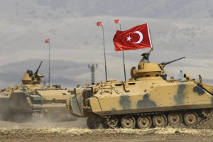 مانور نظامی ترکیه و روسیه در سوریه