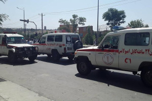 کابل آمبولانس شبانه ۳۳ جنازه را انتقال می‌دهد