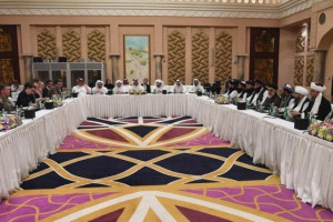 آغاز دهمین دور مذاکرات نمایندگان امریکا و طالبان در قطر