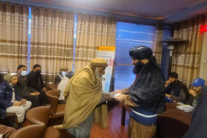 برای بیش از ۳۰۰ خانواده در کابل کمک توزیع شد