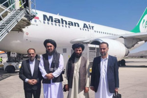 یک هیات طالبان به ایران رفت