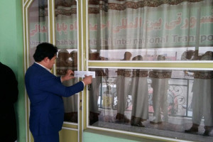 "دروازه شرکت ترانسپورتی احمد شاه ابدالی در هرات مسدود شد"