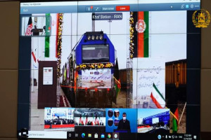راه آهن هرات–خواف به صورت رسمی افتتاح شد