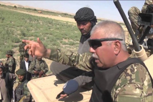 جنرال دوستم برای سرکوب طالبان دست به اسلحه برد