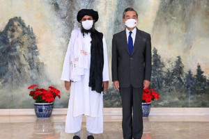 دیدار وزیر خارجه چین با طالبان در قطر