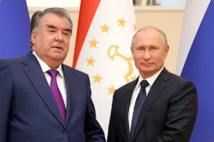 رهبران روسیه و تاجیکستان وضعیت افغانستان را بررسی کردند 