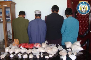 بازداشت ۶ تن به اتهام فروش مواد مخدر در هرات