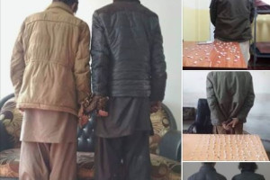 بازداشت هفت قاچاقبر مواد مخدر در شهر کابل