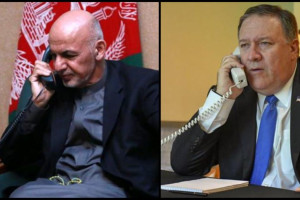 گفتگوی غنی با مقامات امریکایی بر سر رهایی سه زندانی طالبان