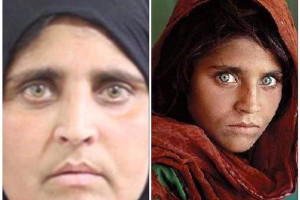 پاکستان خانم مشهور "چشم سبز" افغانستان را بازداشت کرد