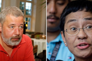 دو روزنامه‌نگار برنده جایزه صلح نوبل 2021 شدند