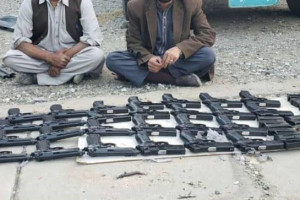 دو تن به جرم قاچاق 30 میل سلاح در کابل دستگیر شدند
