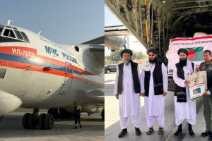 زلزله کنر؛ کمکهای انسانی روسیه و بنگلادش به افغانستان رسید