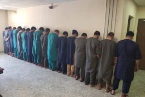 بازداشت یک گروه شانزده نفری جنایت‌کار از کابل