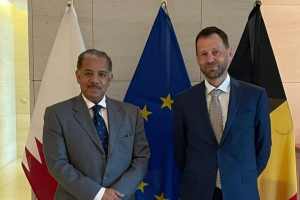 رایزنی سفیر قطر با نماینده اتحادیه اروپا در مورد صلح