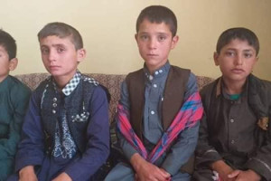 نیروهای امنیتی از قاچاق 4 طفل جلوگیر کردند