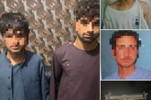 بازداشت پنج سارق نمبر پلیت وسایط نقلیه در شهر کابل