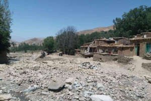سیلاب در پکتیکا؛ اعضای 100 خانواده در خانههایشان گیر ماندهاند