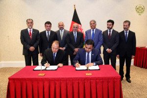 چین و افغانستان دو تفاهم نامه همکاری به امضا رساندند