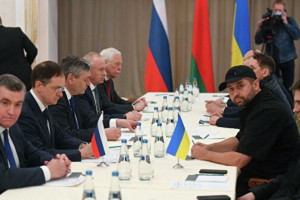 برگزاری سومین دور مذاکرات روسیه و اوکراین 