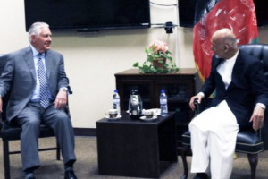 وزیر خارجه آمریکا با سفر به  کابل، برتعهدات کشورش به افغانستان تاکید کرد