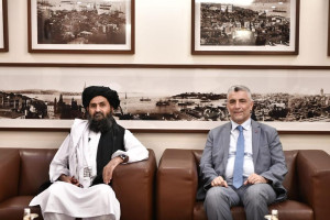 دیدار برادر با وزیر تجارت ترکیه