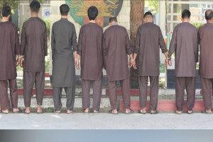 بازداشت ۱۰ تن به اتهام انجام جرایم جنائی از کابل