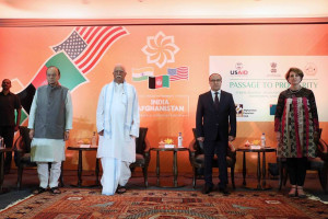 نمایشگاه تجارتی و سرمایه‌گذاری افغانستان و هند در دهلی‌نو برگزار شد