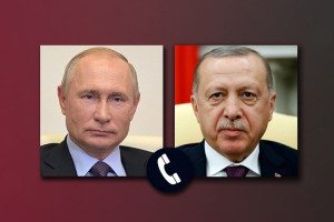پوتین و اردوغان تلفنی گفتگو کردند