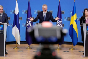 فنلند و سویدن برای پیوستن به ناتو با ترکیه مذاکره می‌کنند