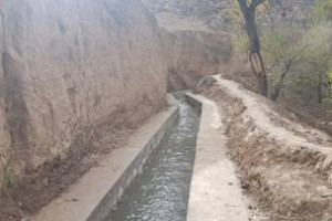اعمار کانال آب به هزینۀ بیش از یک میلیون افغانی در سمنگان