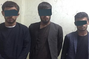  بازداشت یک گروه 3 نفری سارقين مسلح در كابل