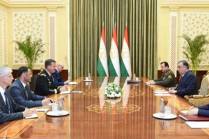  تاجیکستان و امریکا در مورد امنیت مرزی با افغانستان گفتگو کردند 