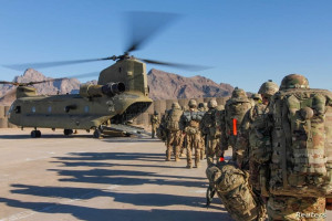 نزدیک به 20 درصد نظامیان امریکایی افغانستان را ترک کردند