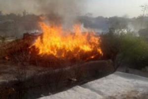 جوزجان؛ ده‌ها خانه در اثر گرمای شدید آتش گرفت