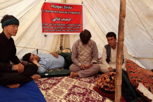 اعتصاب غذای فعالین مدنی و جنبش روشنائی در بامیان
