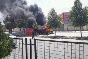 انفجار در سرک دارالامان شهر کابل به وقوع پیوست