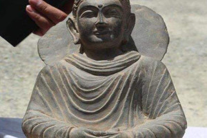 یک مجسمه بودا با قدامت 2 هزار سال به موزیم ملی سپرده شد