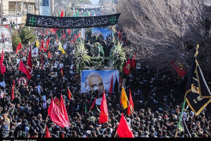 وداع میلیونی مردم با پیکر قاسم سلیمانی در تهران