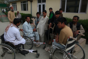 در هر پنج خانواده افغان یک فرد معلول زندگی میکند